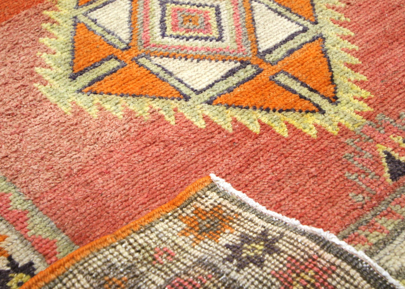 Vintage Turkish Oushak Runner - 2'10" x 12' - 210202
