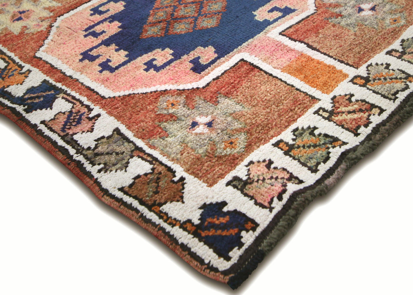 Vintage Turkish Oushak Runner - 2'10" x 12' - 210203
