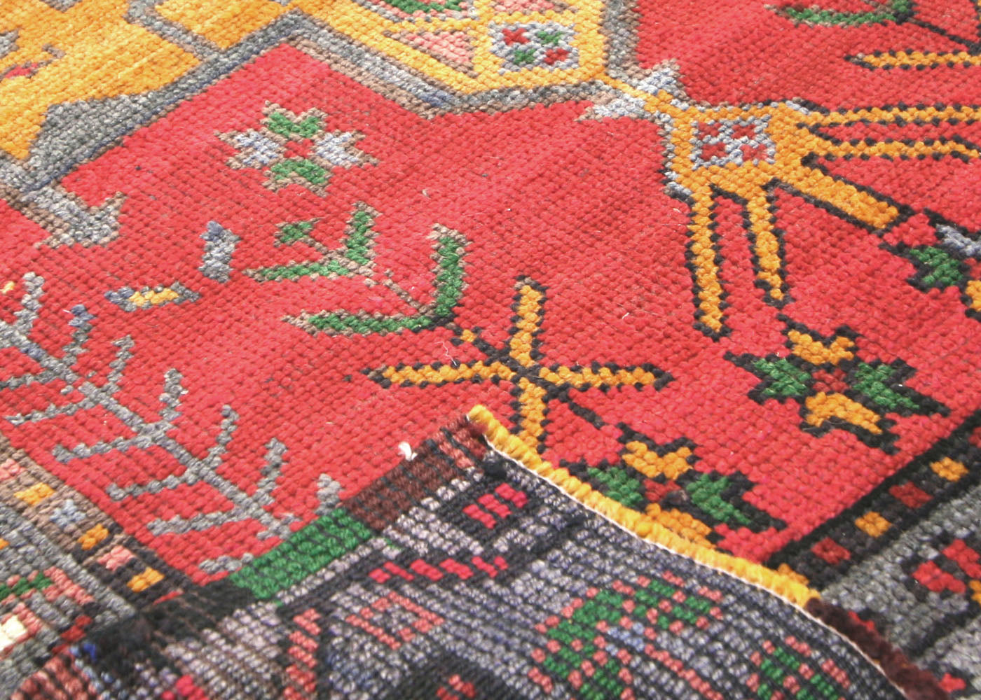 Vintage Turkish Oushak Runner - 3'2" x 11'9" - 210207