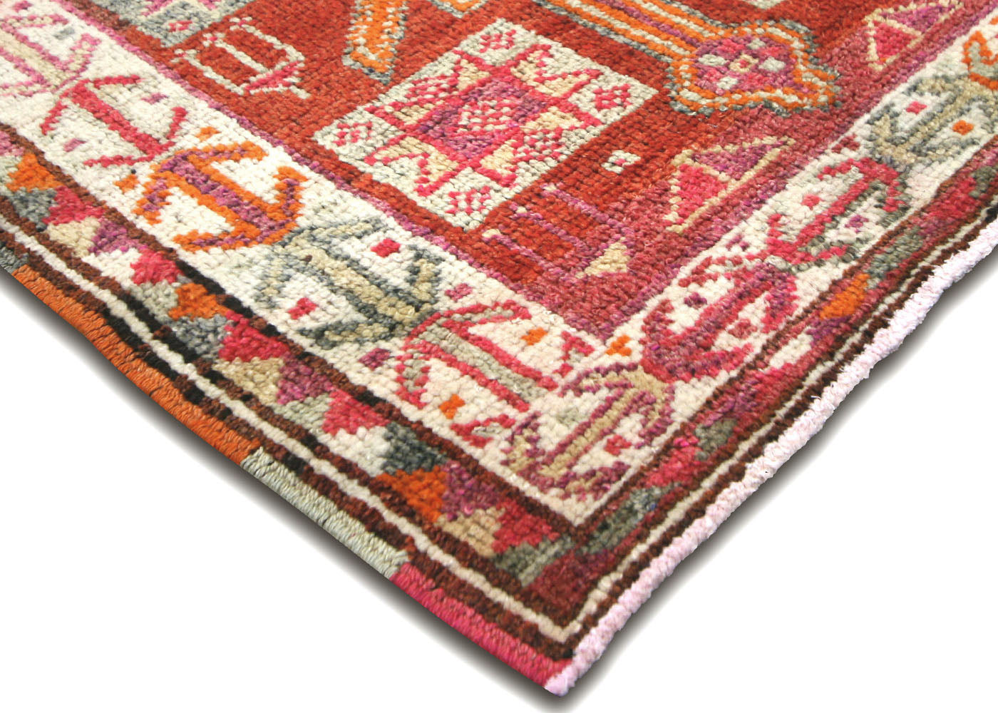 Vintage Turkish Oushak Runner - 2'9" x 10'4" - 210211