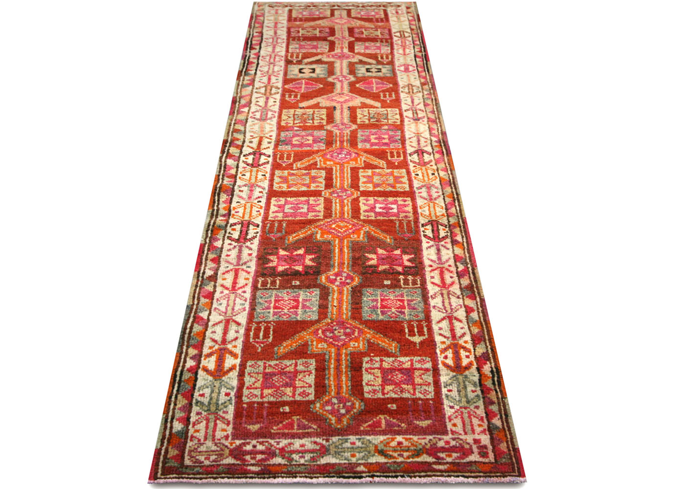 Vintage Turkish Oushak Runner - 2'9" x 10'4" - 210211