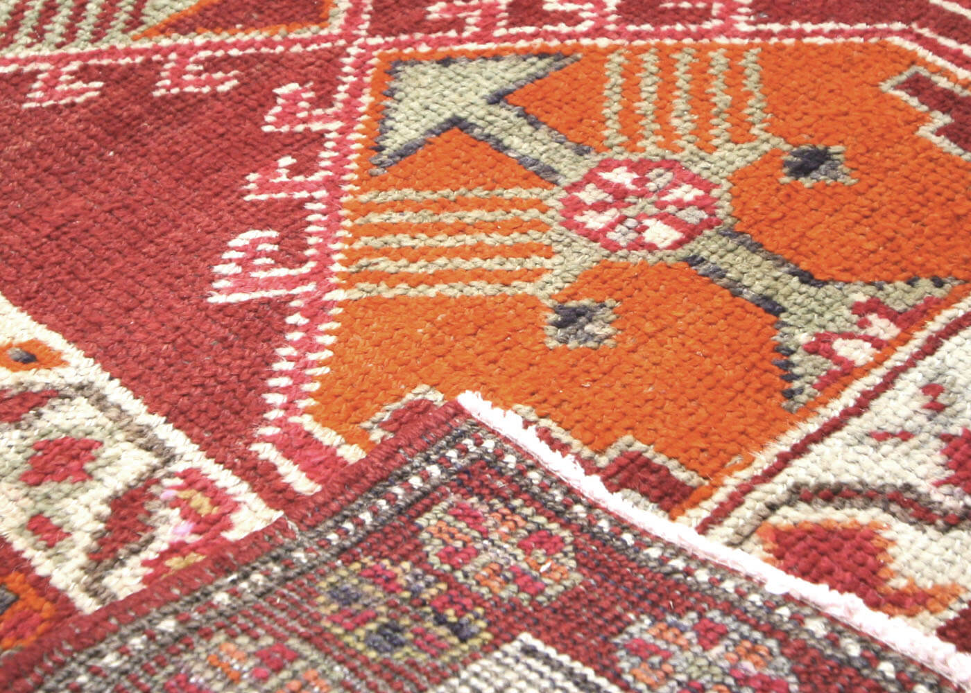 Vintage Turkish Oushak Runner - 2'10" x 13'1" - 210212