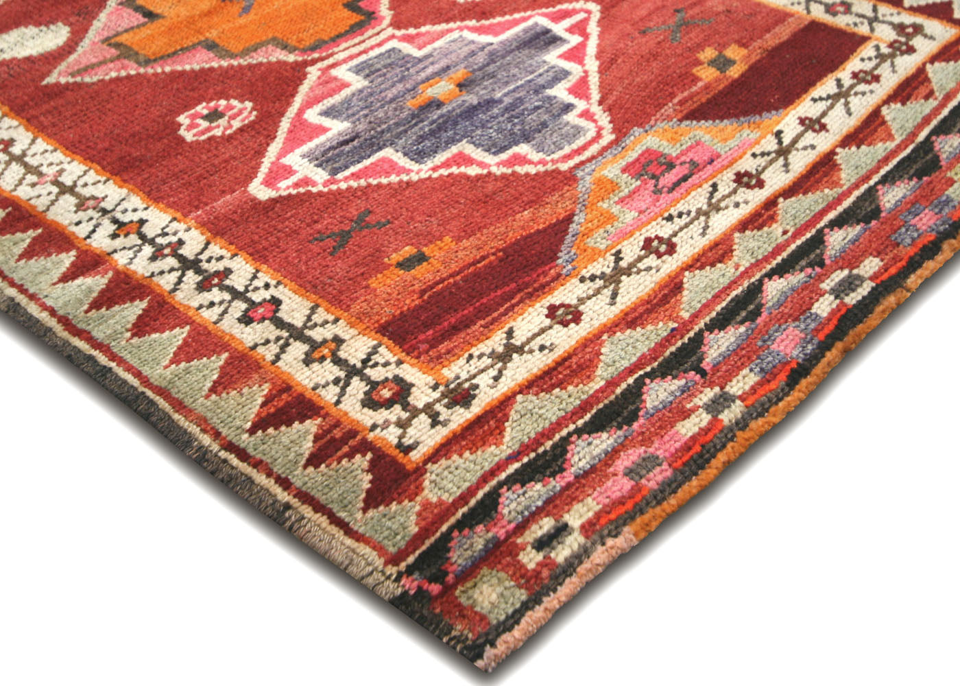 Vintage Turkish Oushak Runner - 2'10" x 11'11" - 210214