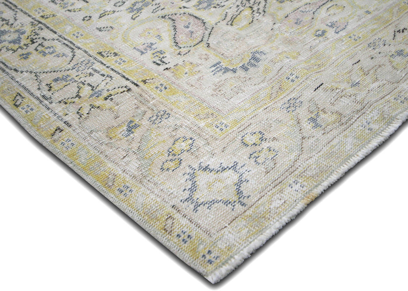 Vintage Turkish Oushak Rug - 5'11" x 8'6" - 210235