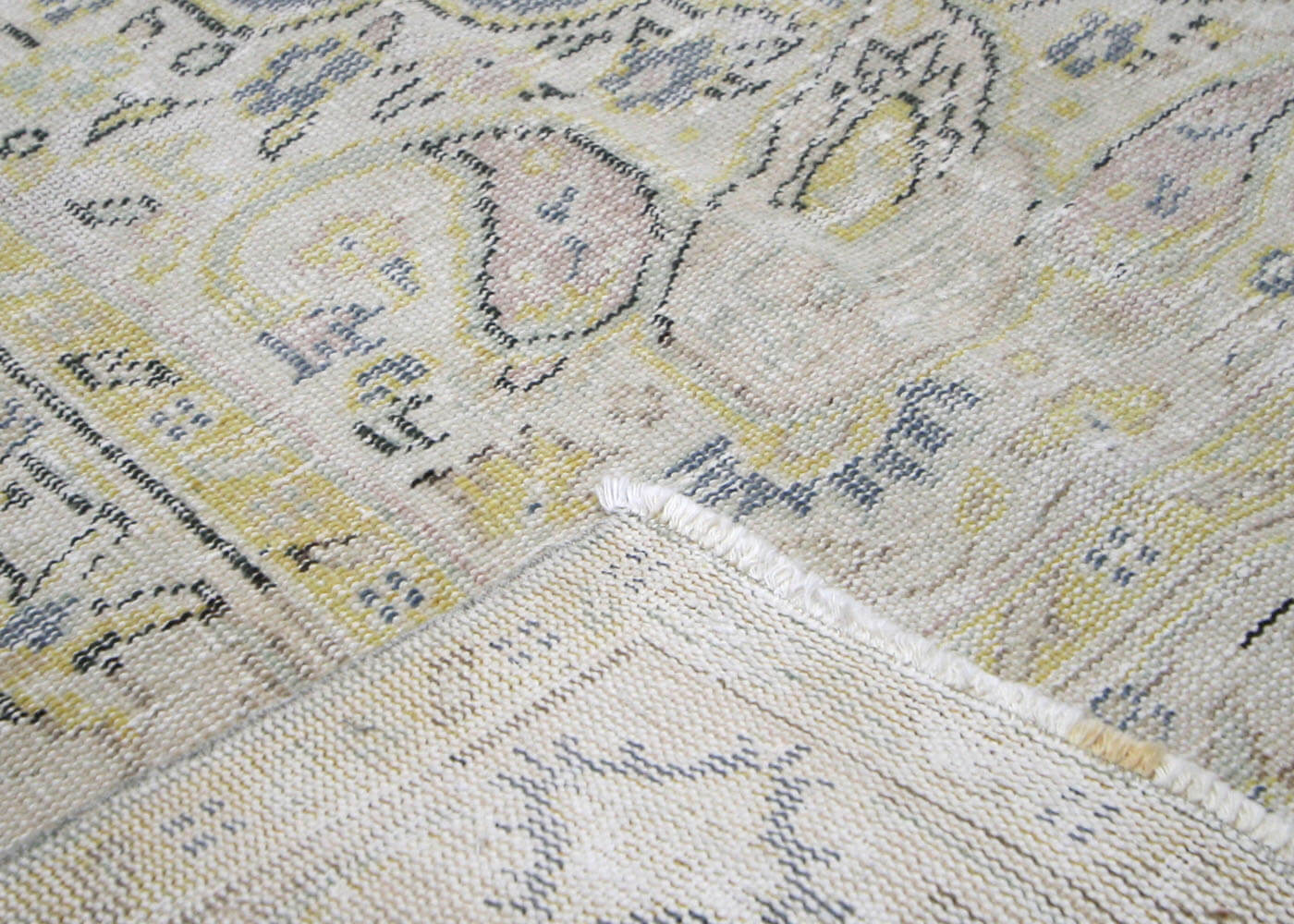 Vintage Turkish Oushak Rug - 5'11" x 8'6" - 210235