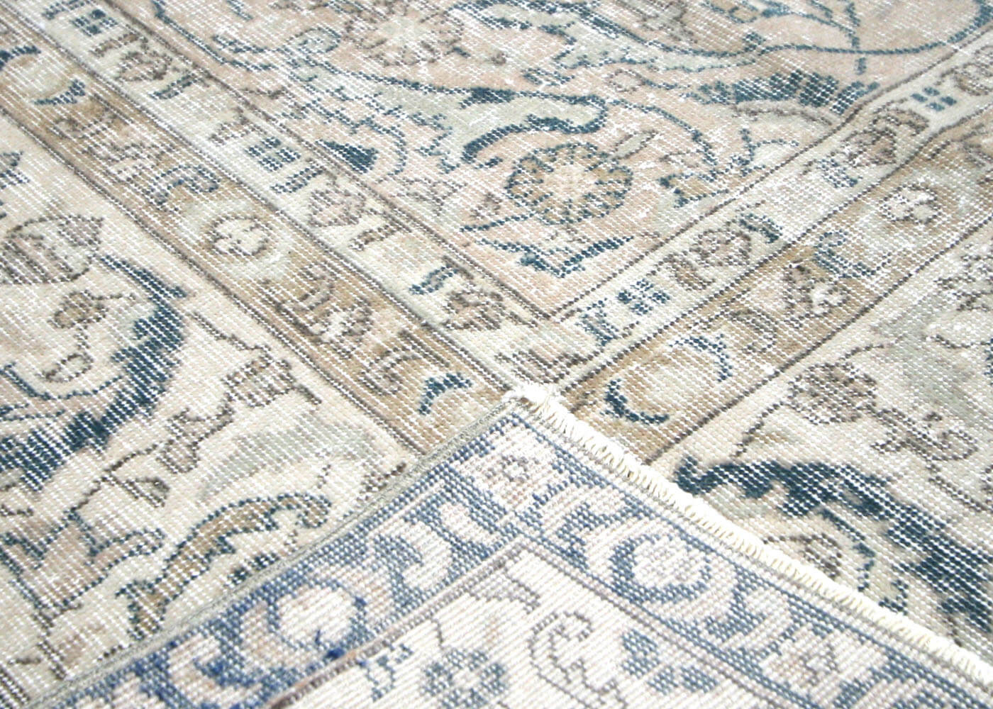 Vintage Turkish Oushak Rug - 8'3" x 11'6" - 210239
