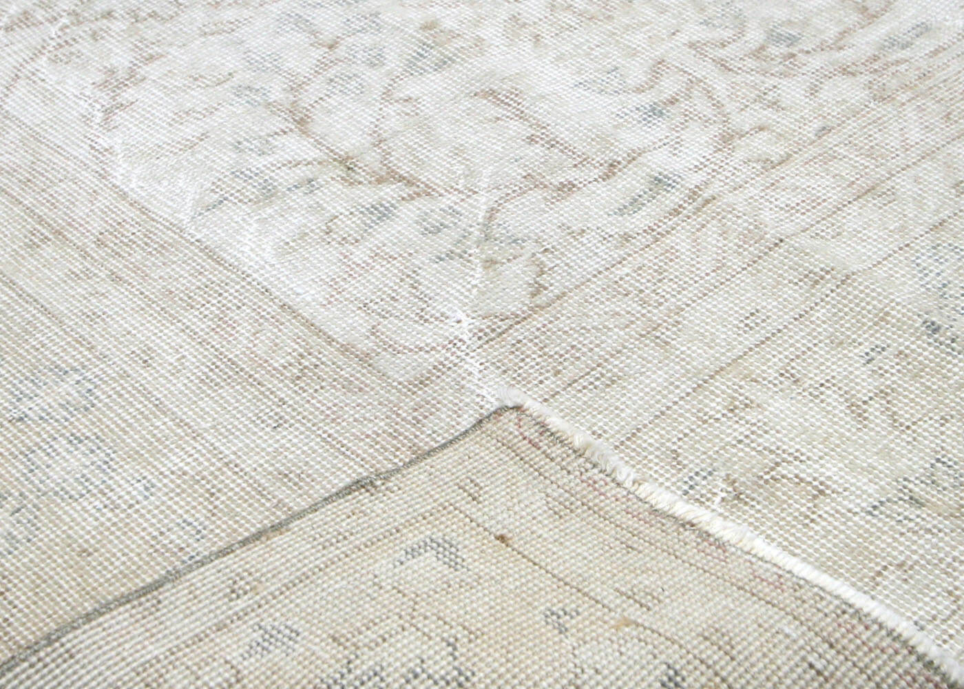 Vintage Turkish Oushak Rug - 6'8" x 10' - 210240