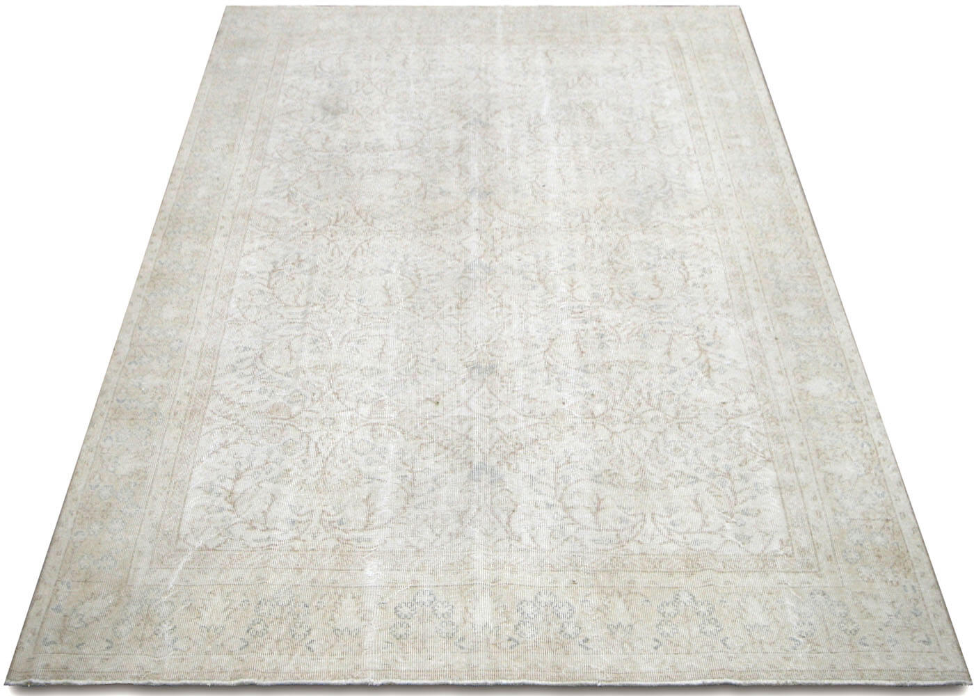 Vintage Turkish Oushak Rug - 6'8" x 10' - 210240