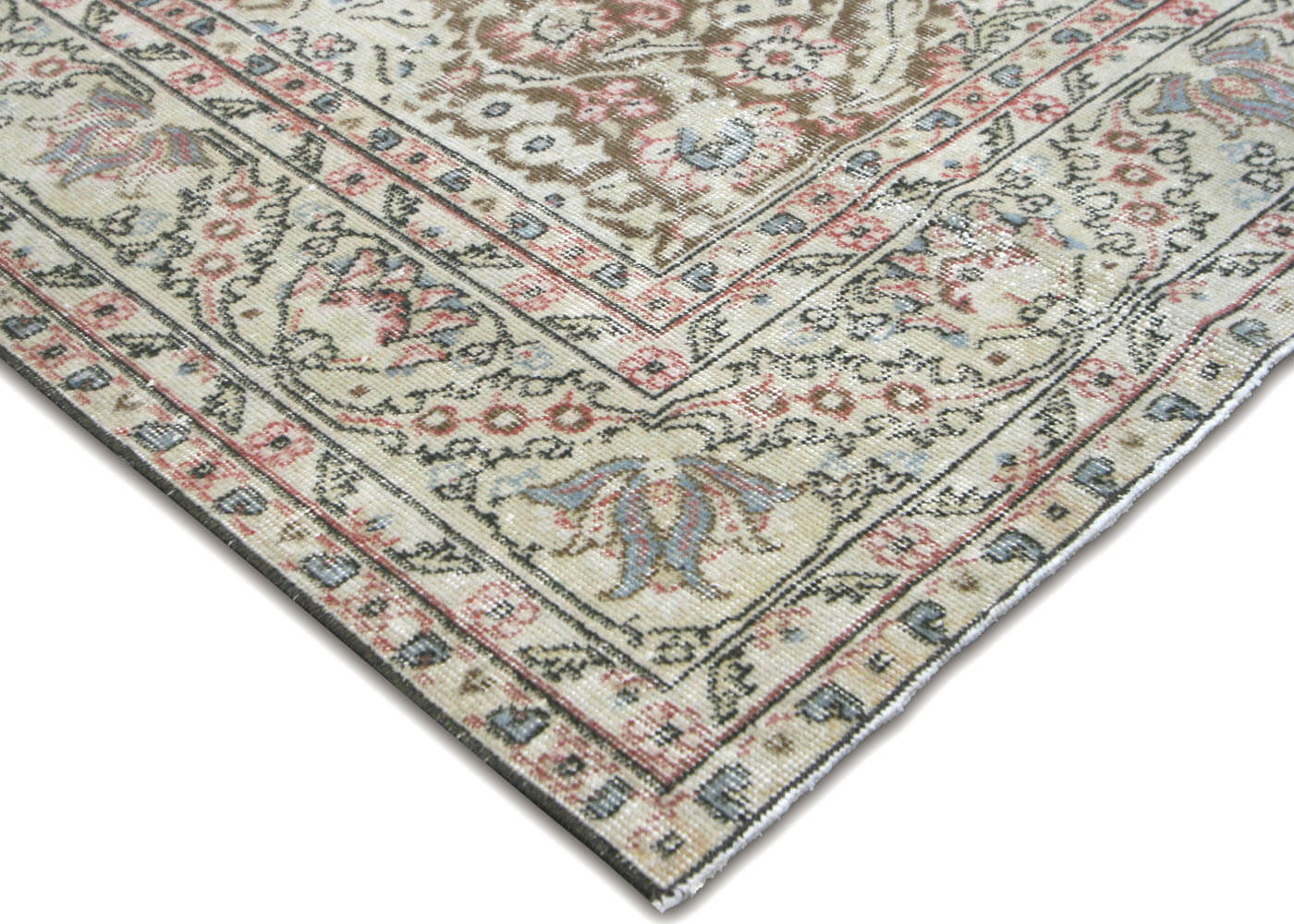 Vintage Turkish Oushak Rug - 7' x 10'4" - 210242