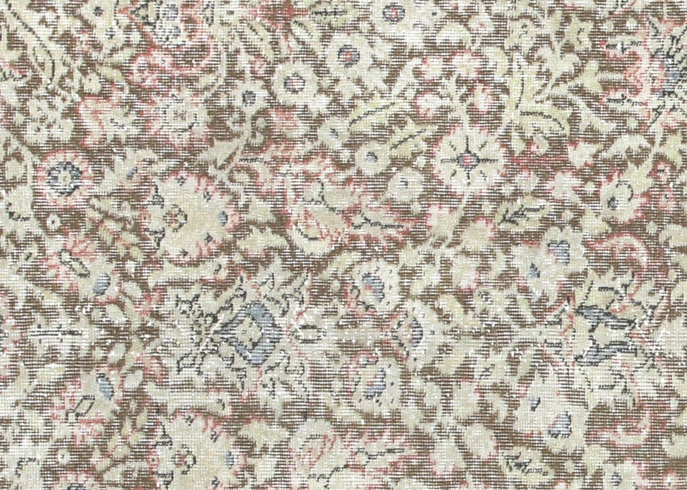 Vintage Turkish Oushak Rug - 7' x 10'4" - 210242