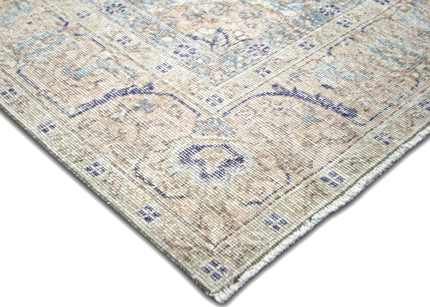 Vintage Turkish Oushak Rug - 8'3" x 13' - 210243