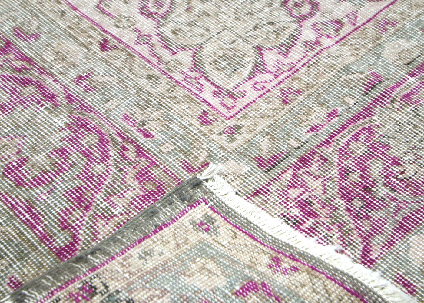 Vintage Turkish Oushak Rug - 7' x 10'2" - 210245
