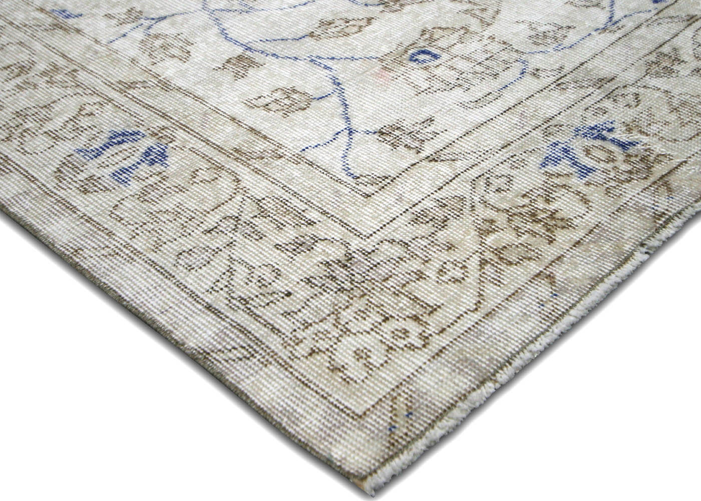 Vintage Turkish Oushak Rug - 4'10" x 8'1" - 210247