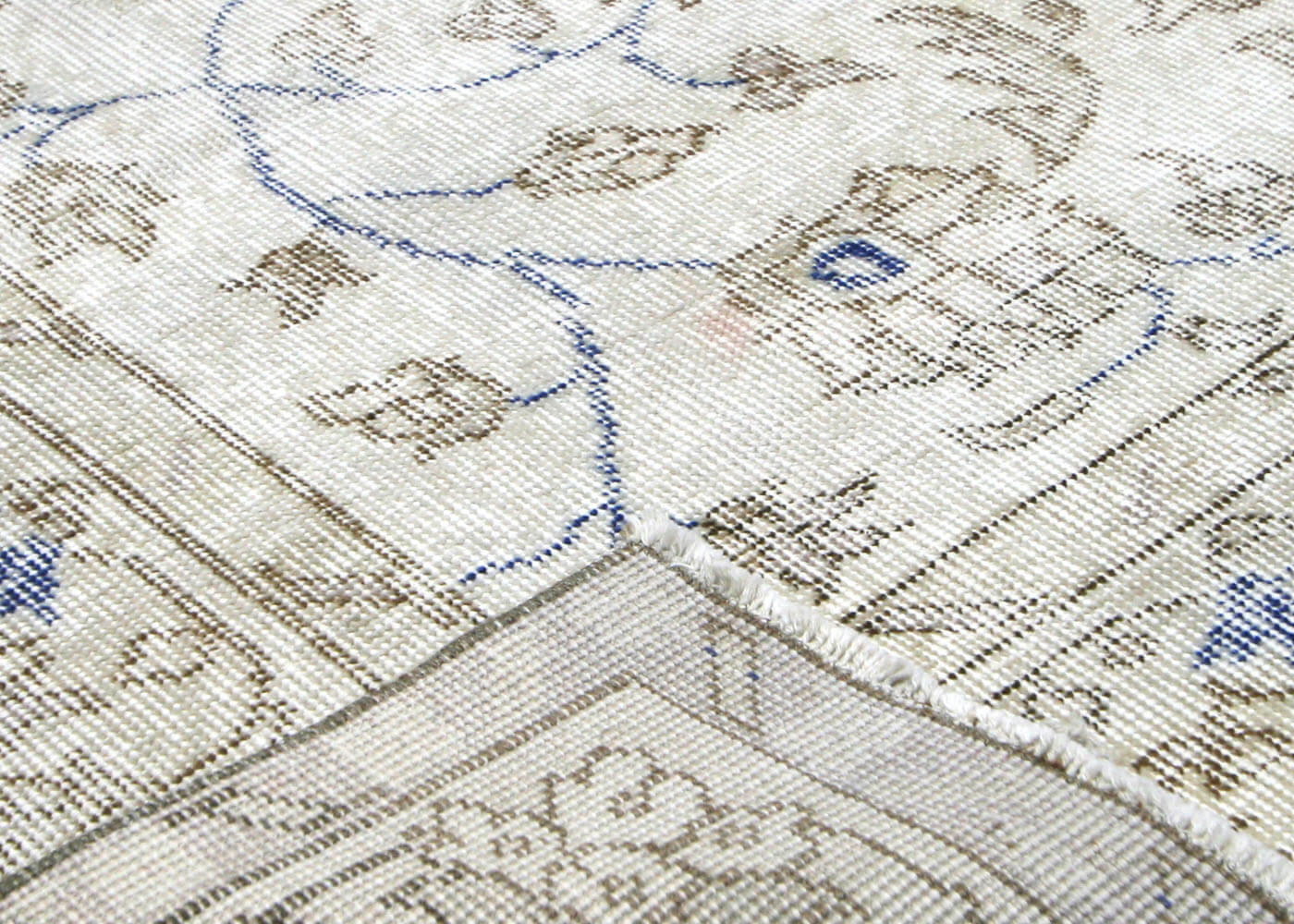 Vintage Turkish Oushak Rug - 4'10" x 8'1" - 210247