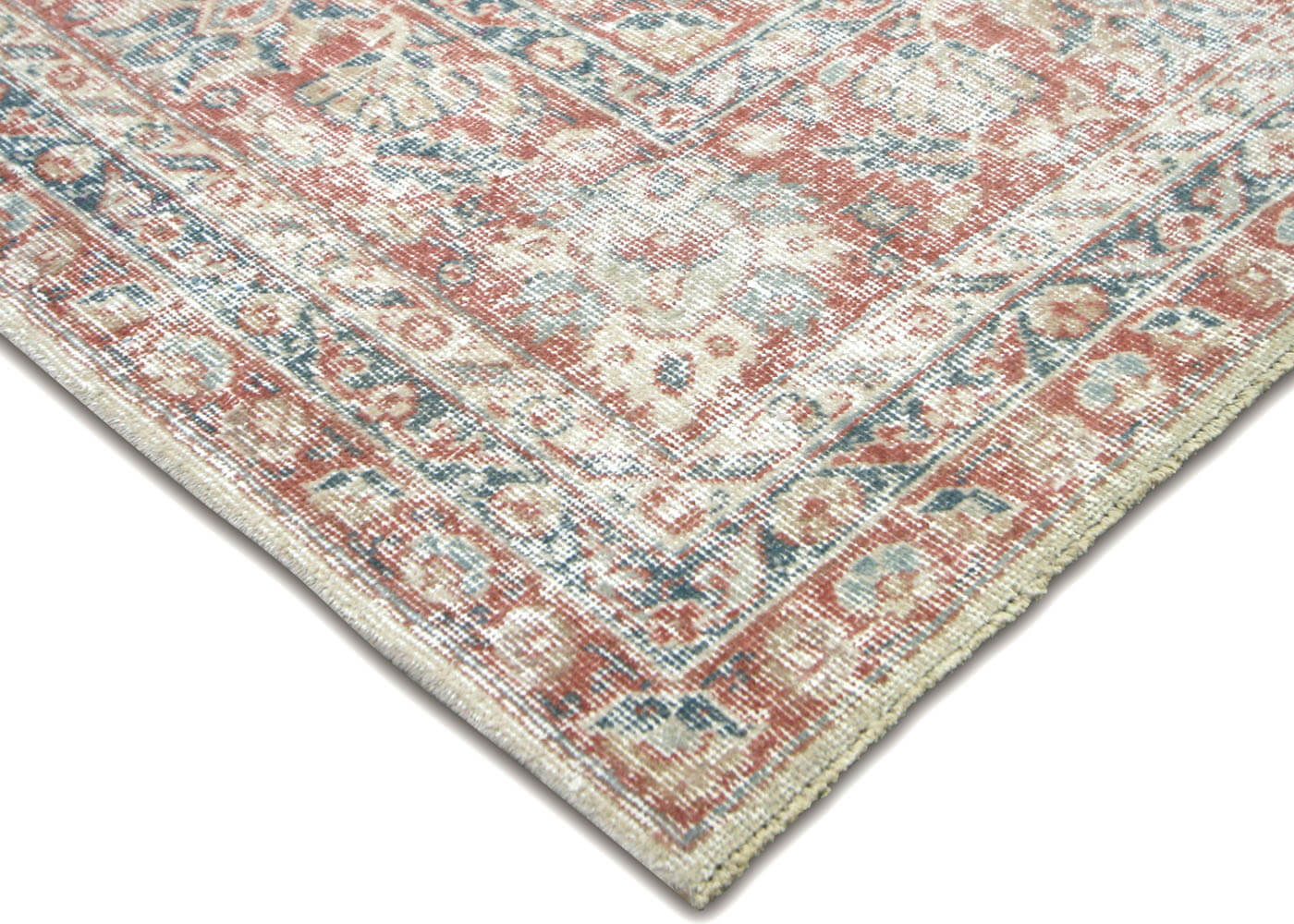 Vintage Turkish Oushak Rug - 9'3" x 12'2" - 210252