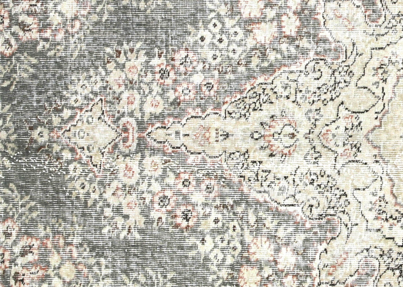 Vintage Turkish Oushak Rug - 6'9" x 10' - 210255