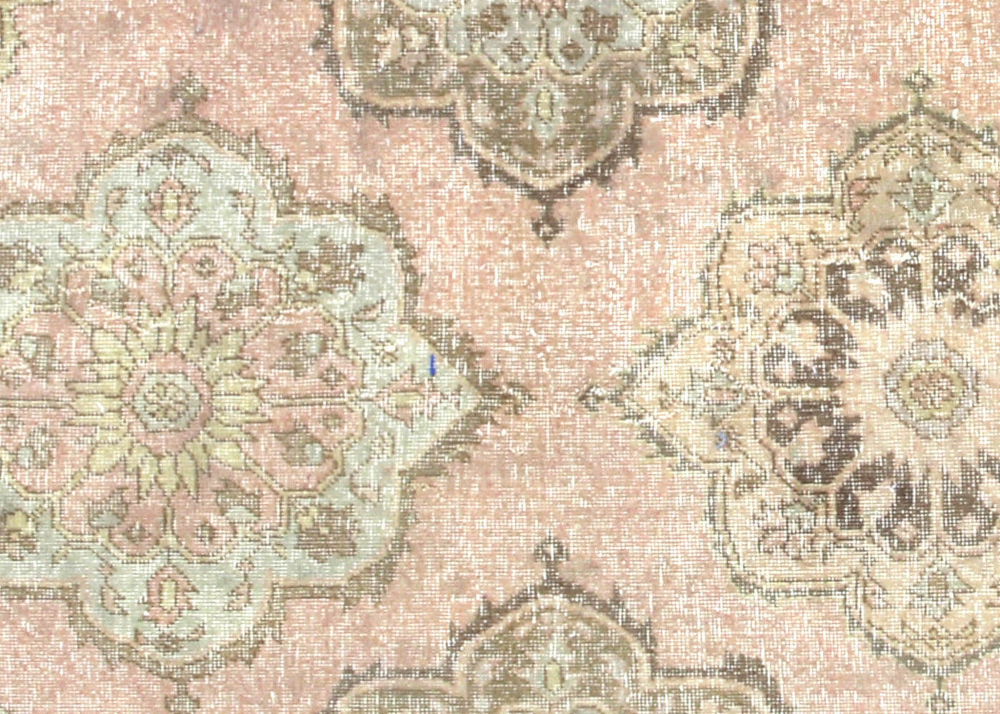 Vintage Turkish Oushak Rug - 4'8" x 14' - 210261