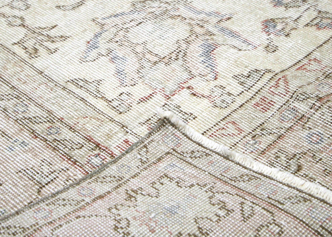 Vintage Turkish Oushak Rug - 6'3" x 9'5" - 210262