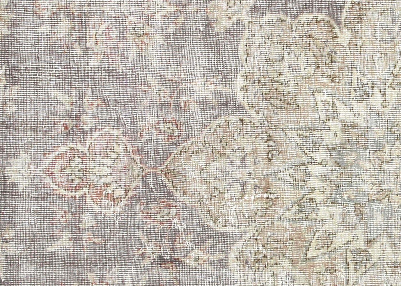 Vintage Turkish Oushak Rug - 6'7" x 10'3" - 210263
