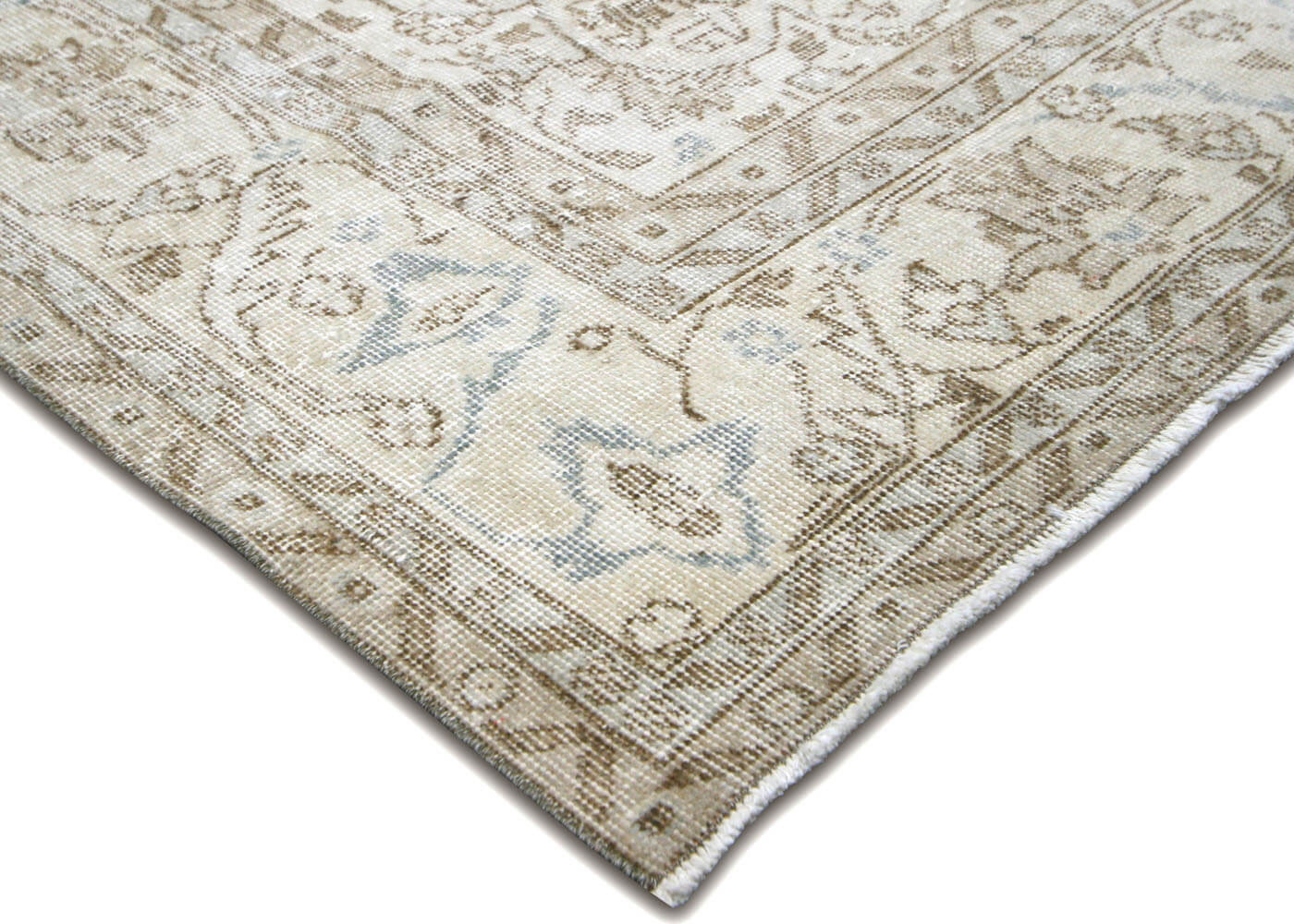 Vintage Turkish Oushak Rug - 7'4" x 12'1" - 210264
