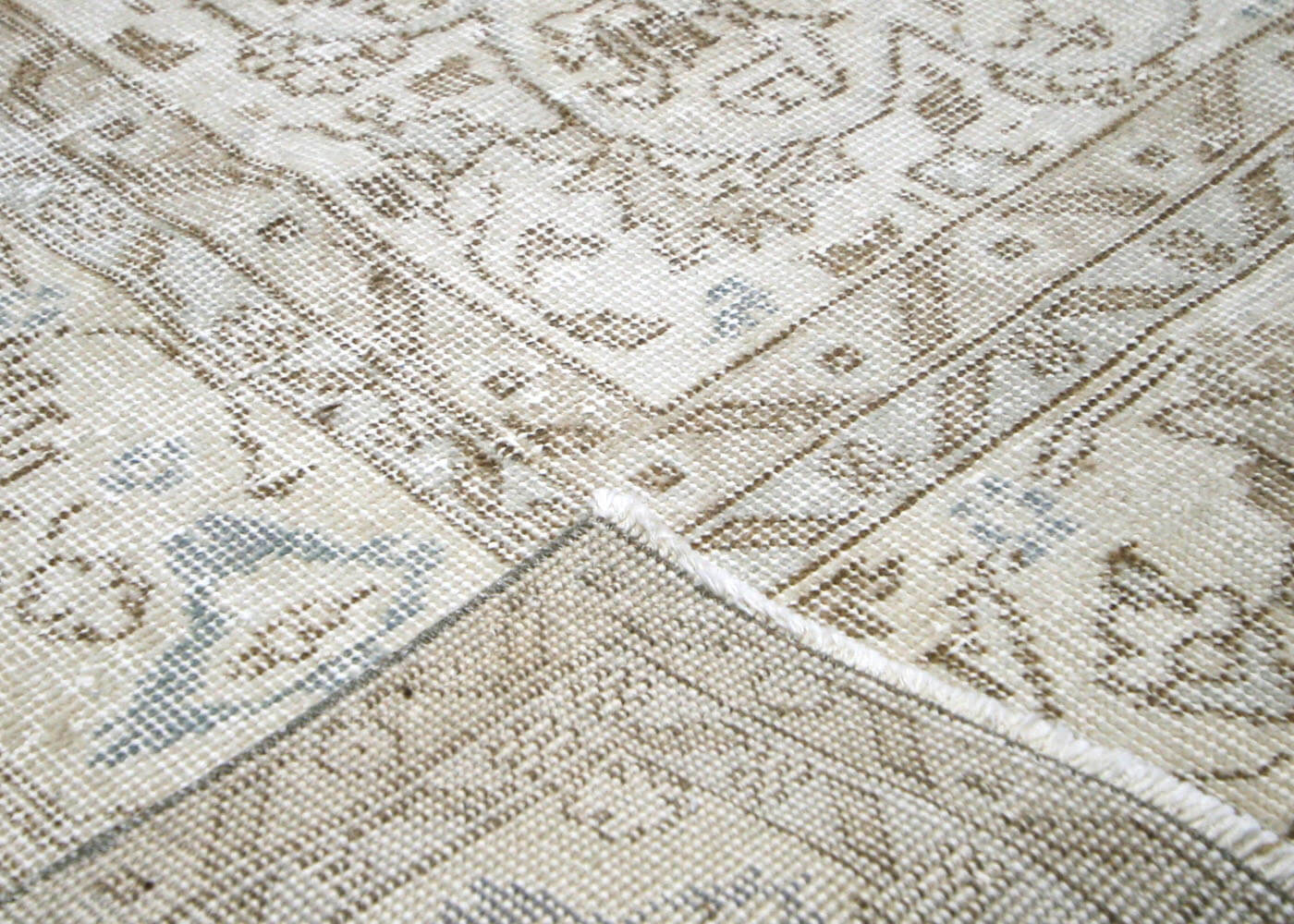Vintage Turkish Oushak Rug - 7'4" x 12'1" - 210264