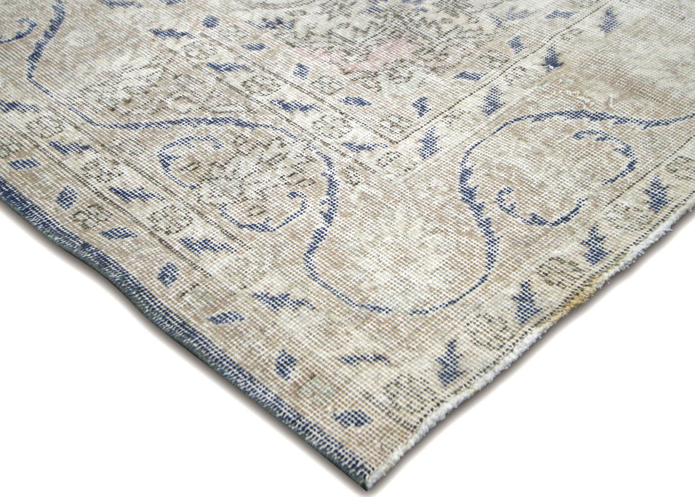 Vintage Turkish Oushak Rug - 6'11" x 9'11" - 210265