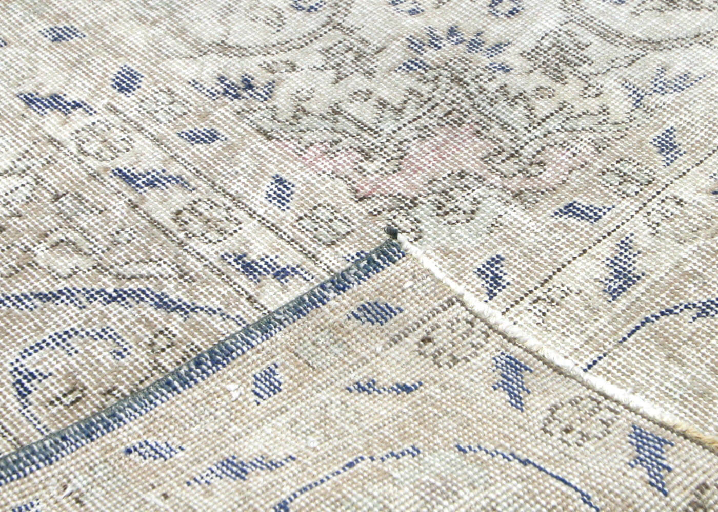 Vintage Turkish Oushak Rug - 6'11" x 9'11" - 210265
