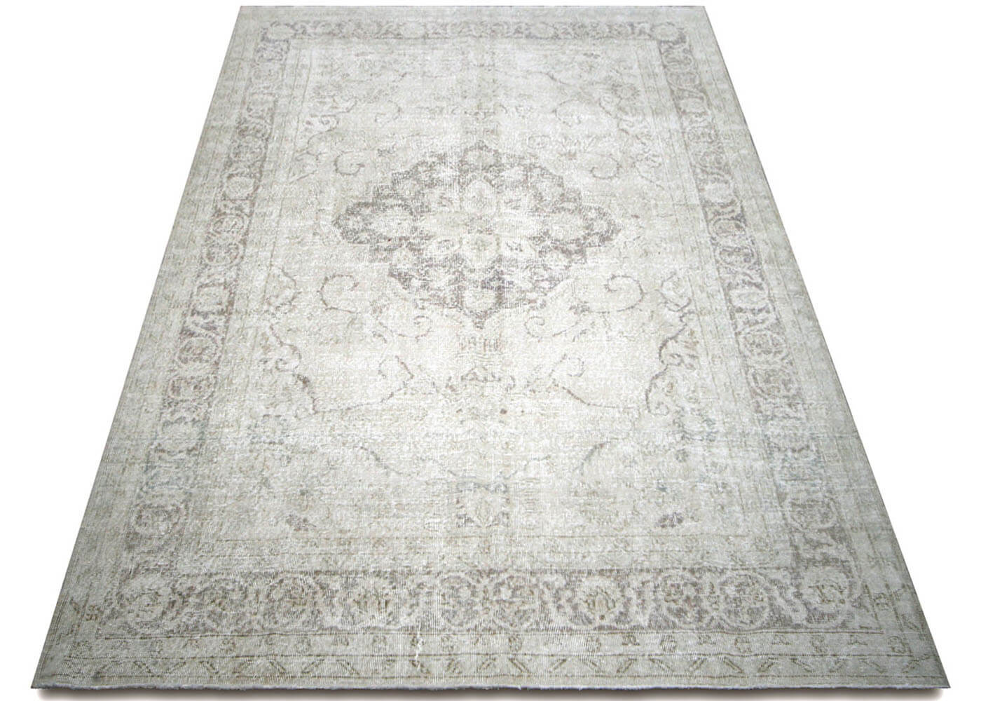 Vintage Turkish Oushak Rug - 6'9" x 10'2" - 210270