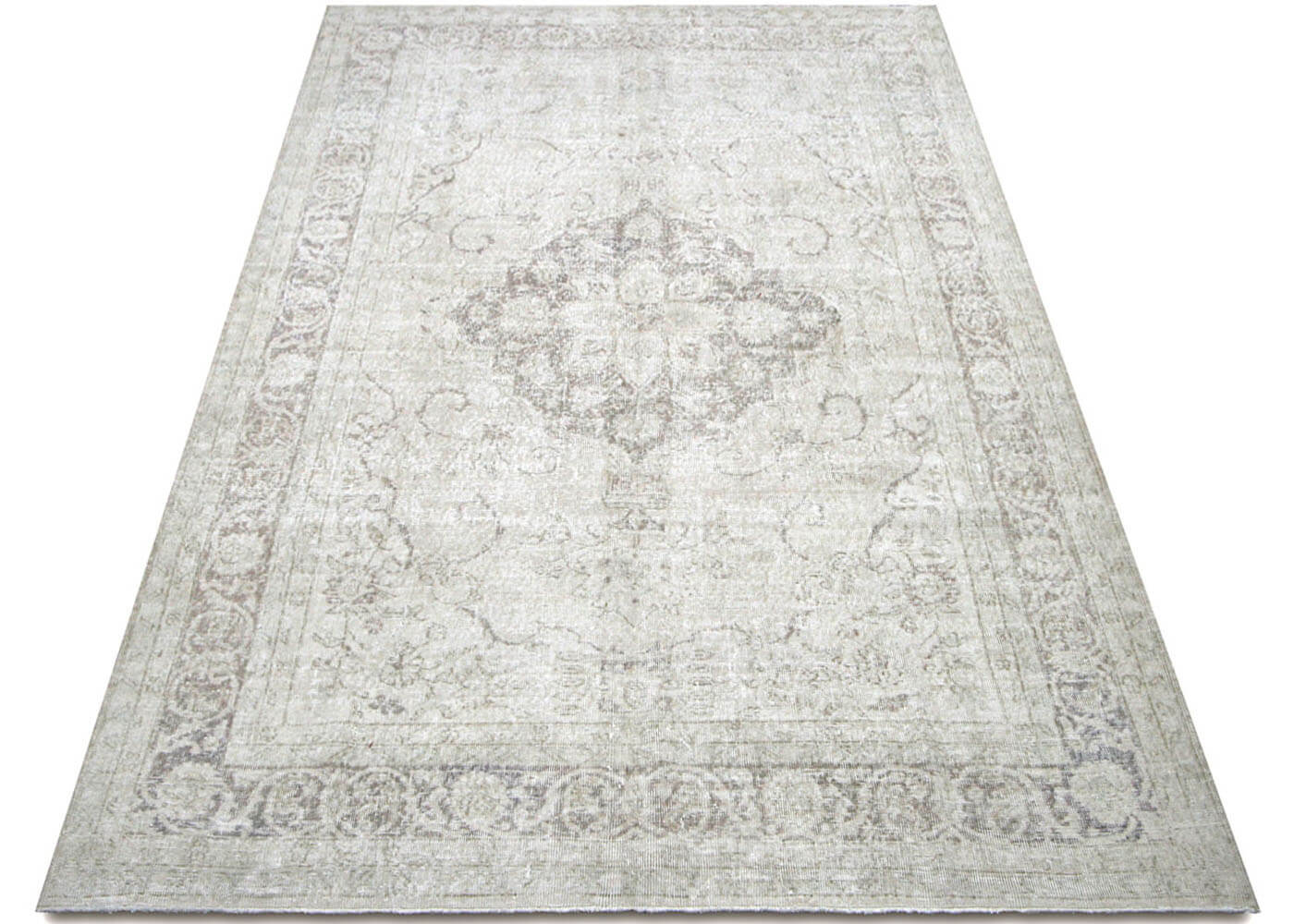 Vintage Turkish Oushak Rug - 6'9" x 10'2" - 210270