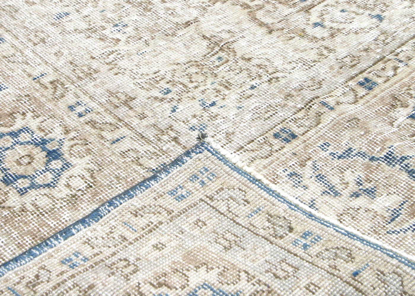 Vintage Turkish Oushak Rug - 6'8" x 10'3" - 210271