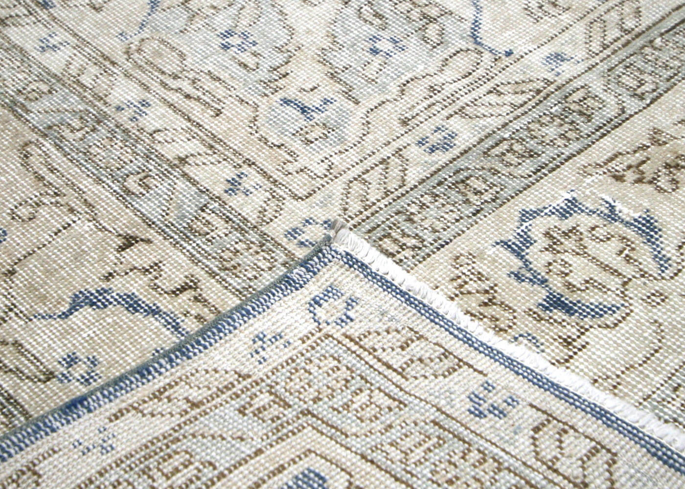 Vintage Turkish Oushak Rug - 6'11" x 10'3" - 210272