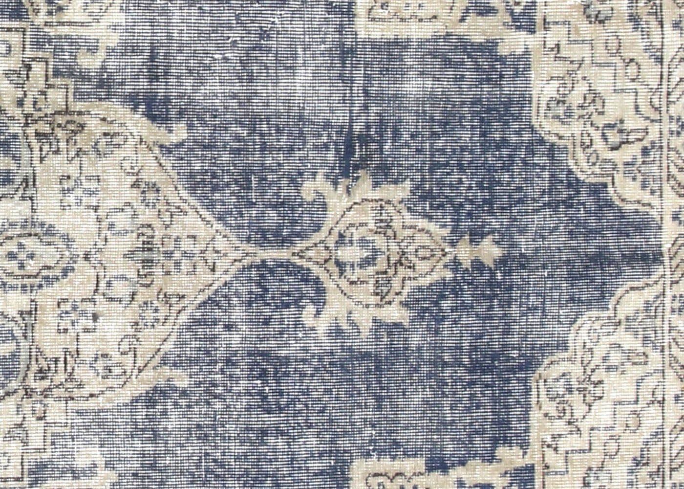 Vintage Turkish Oushak Rug - 6'11" x 10'3" - 210272