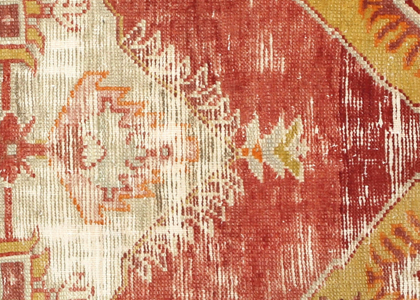 Vintage Turkish Oushak Rug - 2'11" x 4'8" - 210279