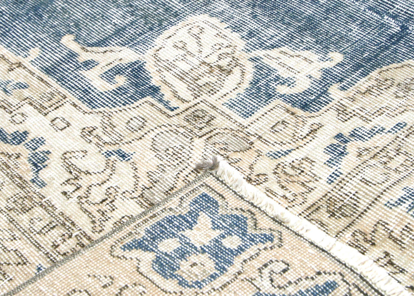 Vintage Turkish Oushak Rug - 4'9" x 7'11" - 210294