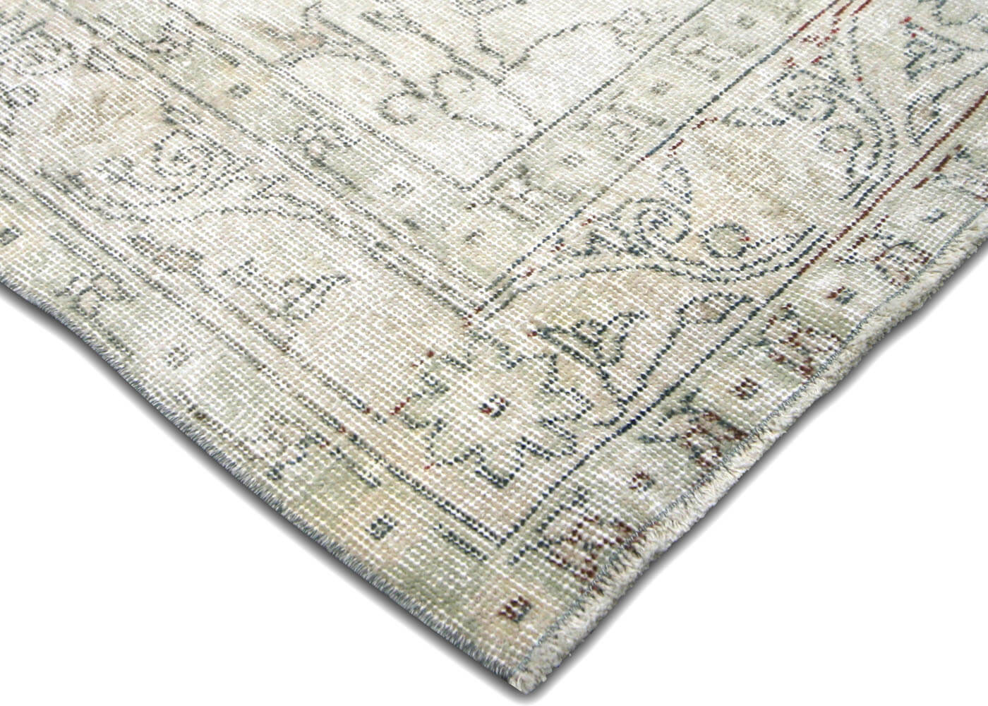 Vintage Turkish Oushak Rug - 4'9" x 8'1" - 210306