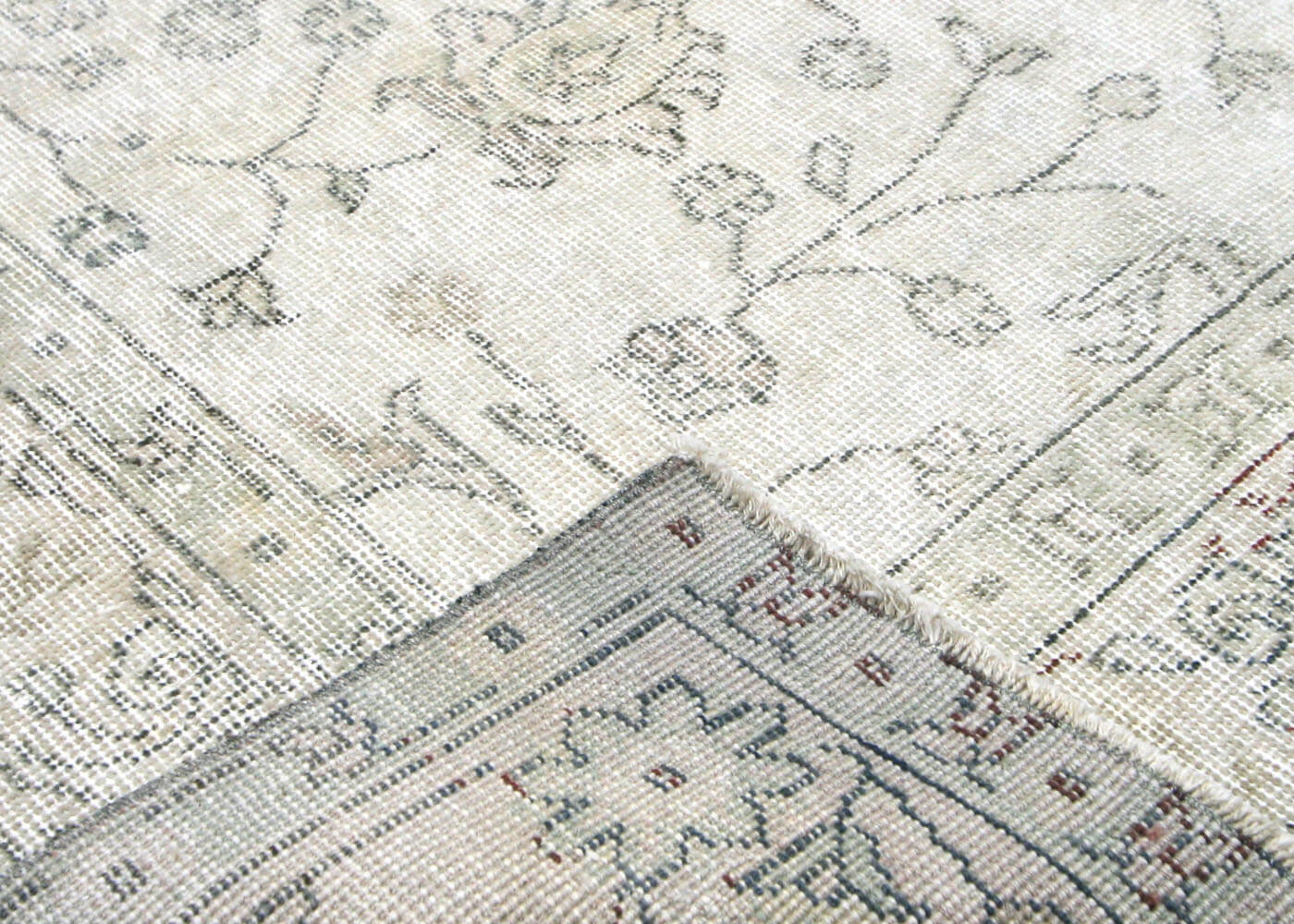 Vintage Turkish Oushak Rug - 4'9" x 8'1" - 210306