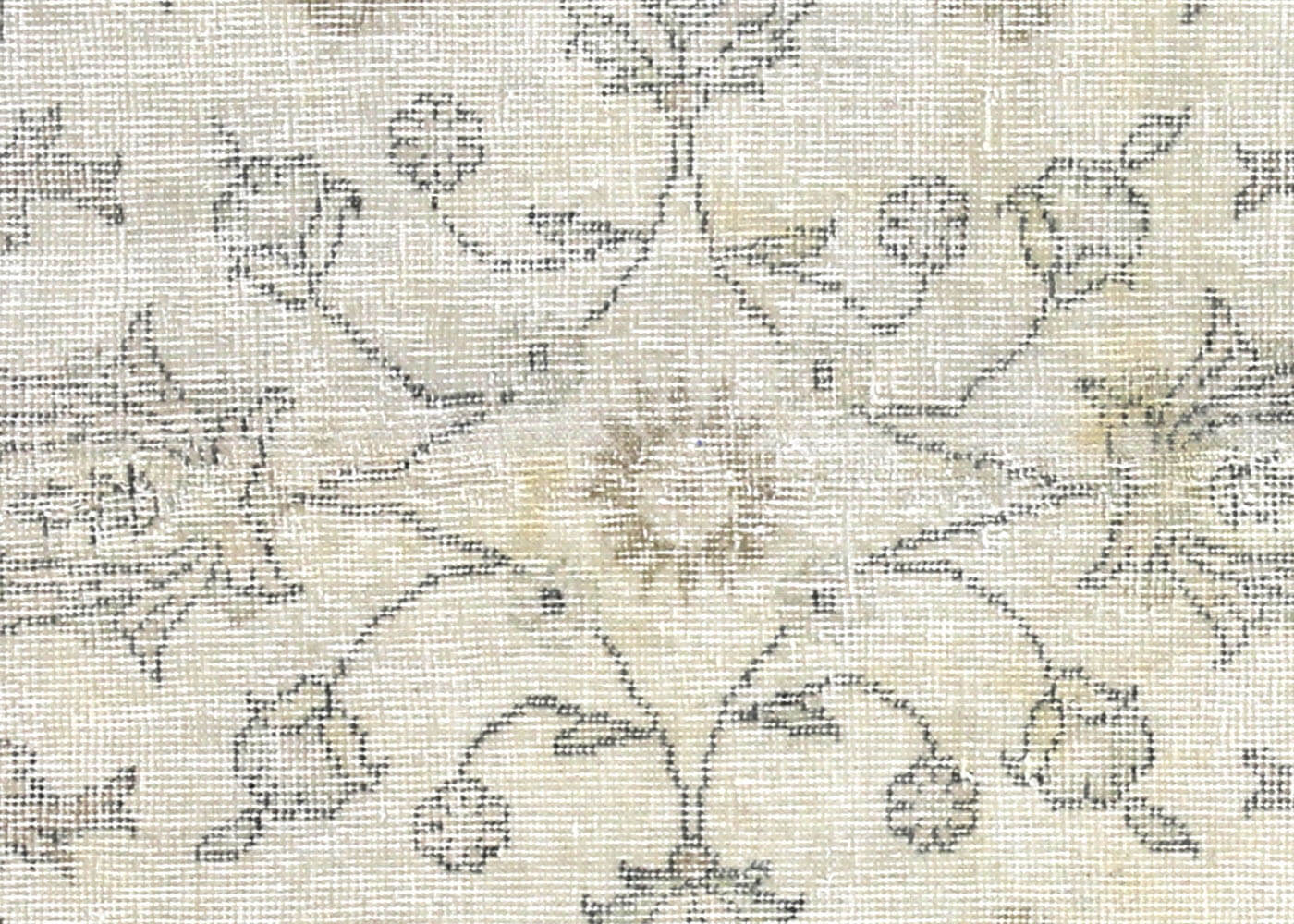 Vintage Turkish Oushak Rug - 4'9" x 8'1" - 210306