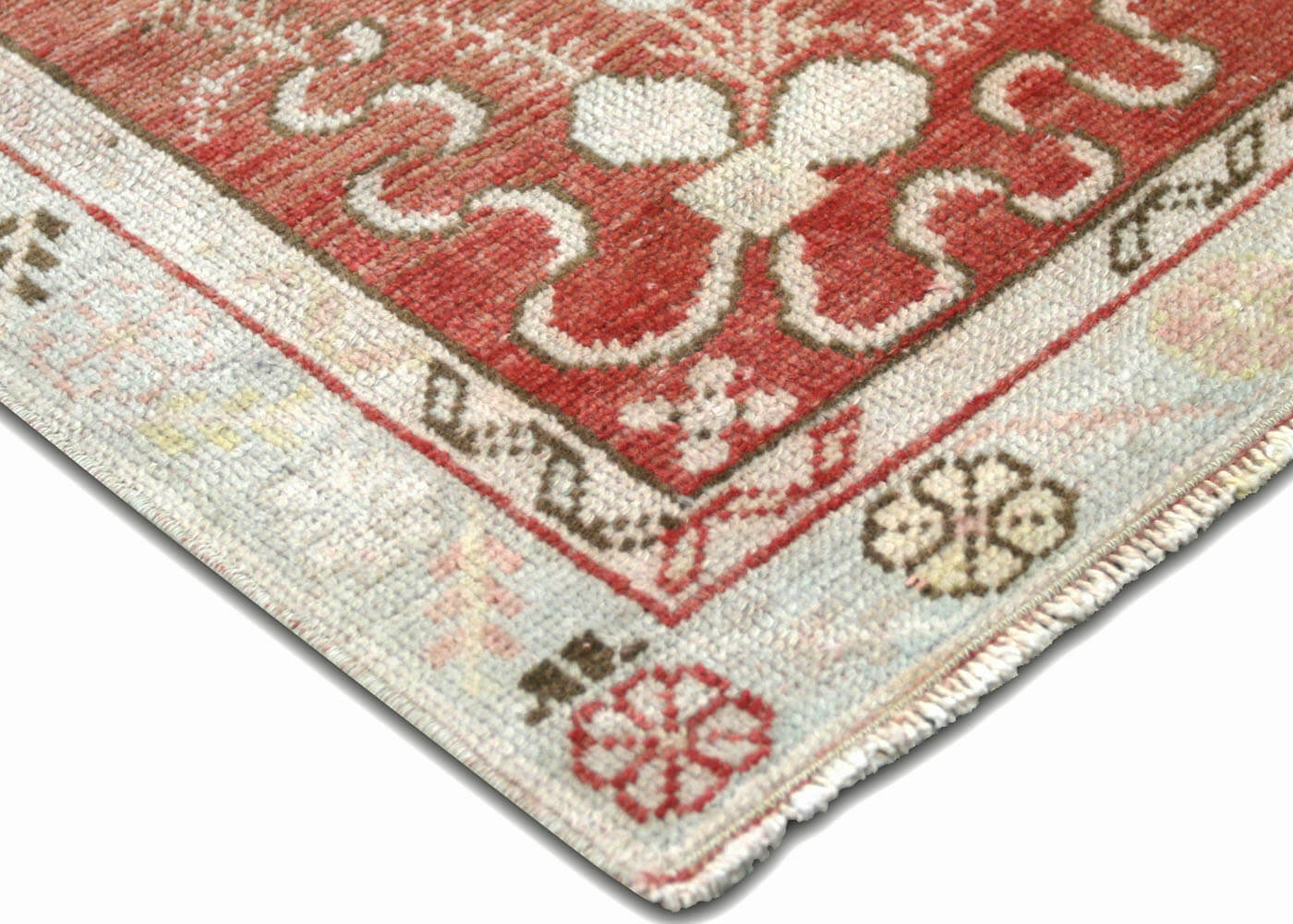 Vintage Turkish Oushak Rug - 2'9" x 5'10" - 210308