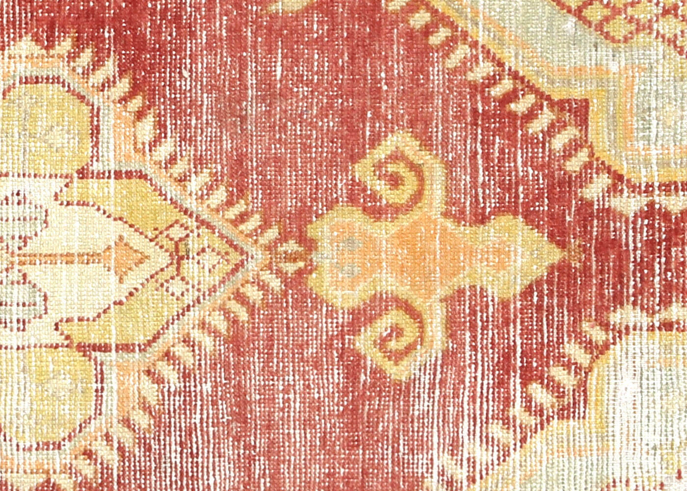 Vintage Turkish Oushak Rug - 2'7" x 5'6" - 210310
