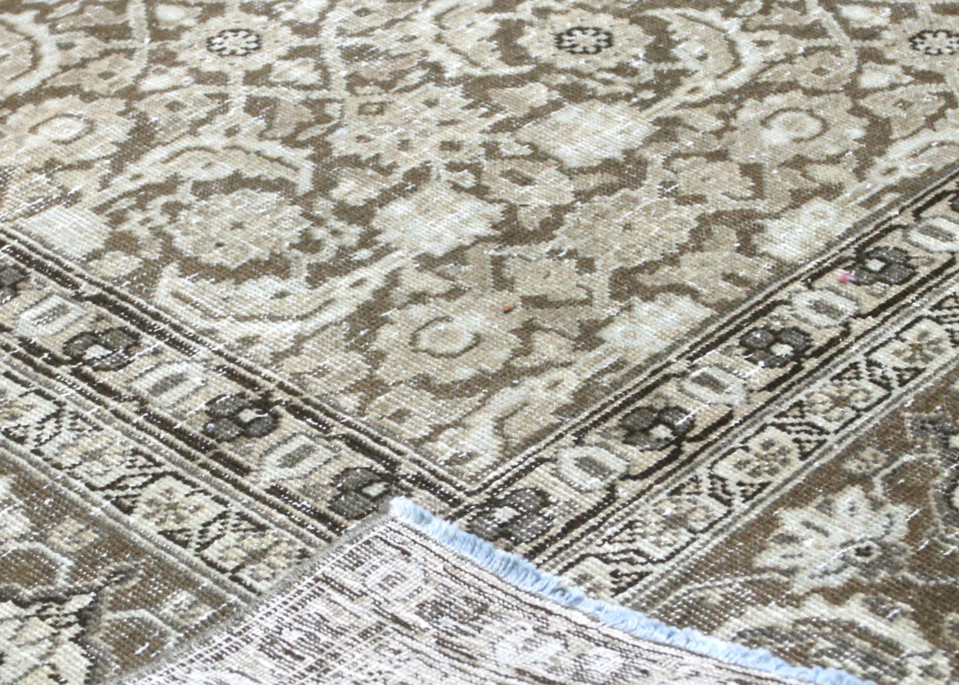 Semi Antique Persian Tabriz Rug - 9' x 12'1" - 210320