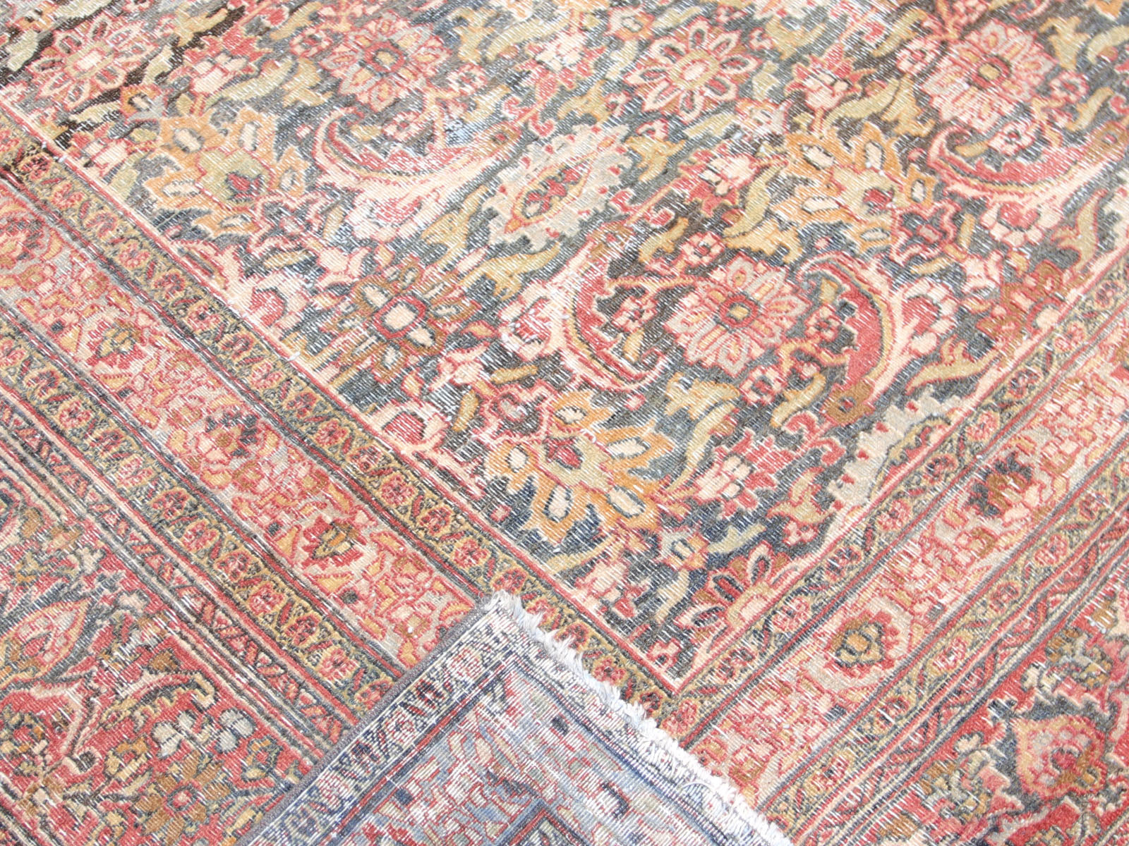 Antique Persian Doroksh Rug - 12'6" x 18'2" - 210321
