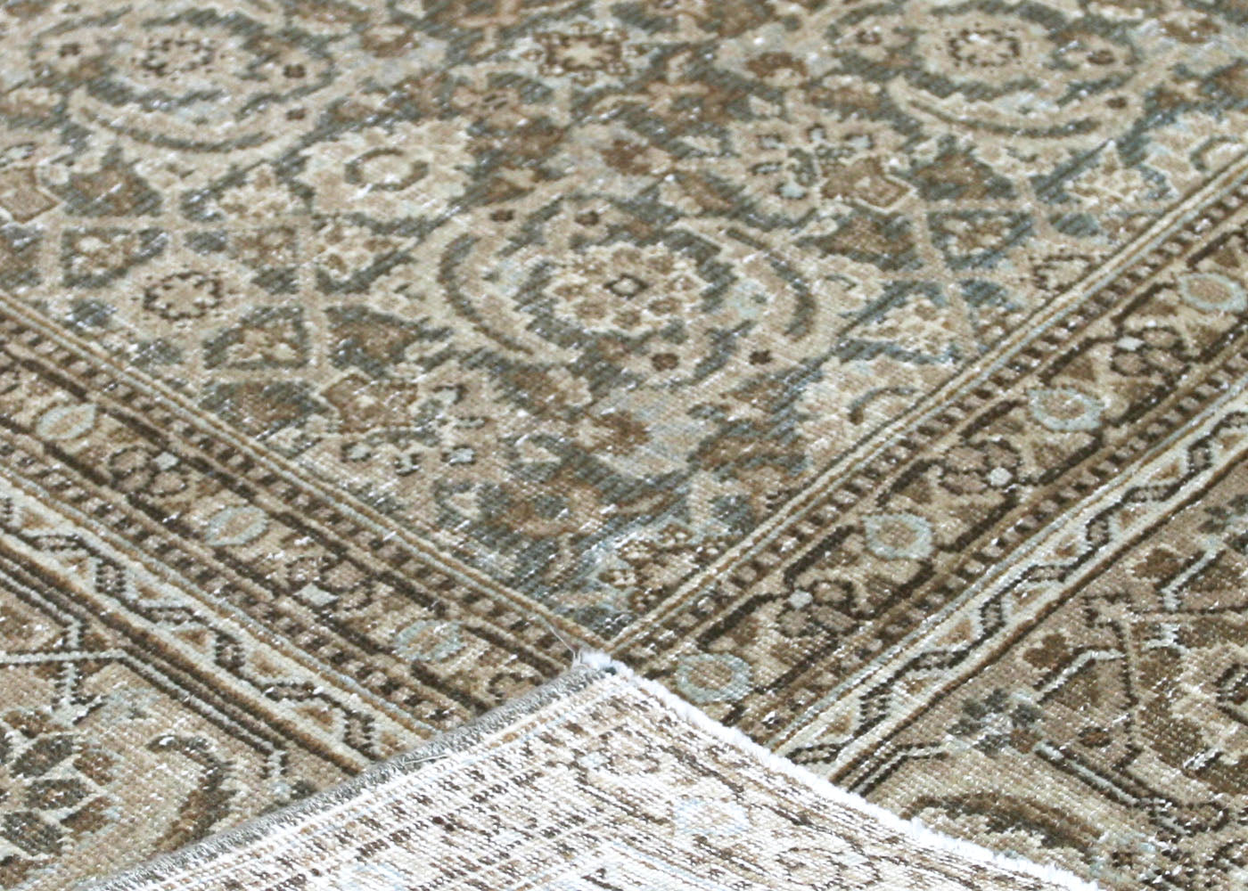 Semi Antique Persian Tabriz Rug - 6'9" x 10' - 210332
