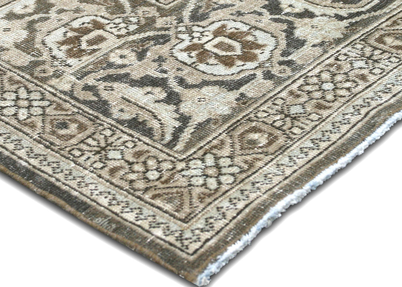 Semi Antique Persian Tabriz Rug - 7'8" x 10'10" - 210342