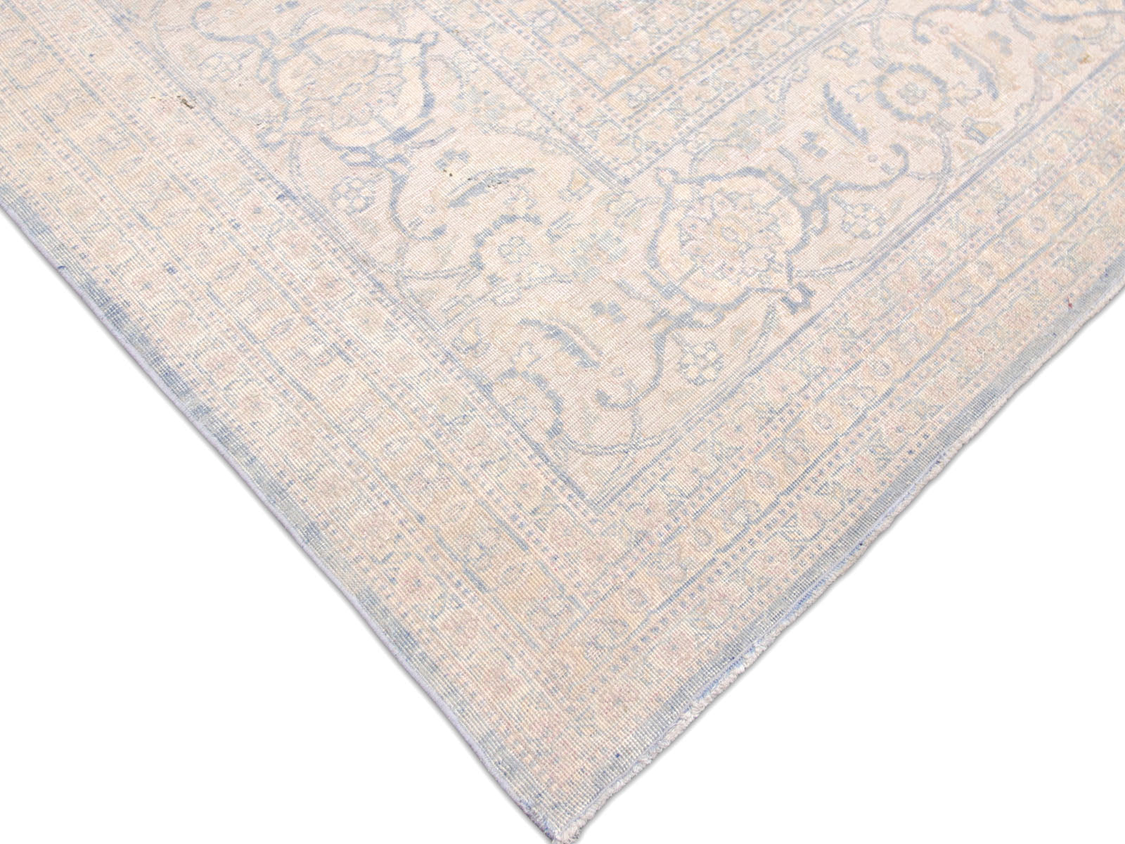 Semi Antique Persian Tabriz Rug - 9'6" x 12'7" - 210346