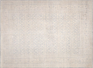 Semi Antique Persian Tabriz Rug - 9'6" x 12'7" - 210346