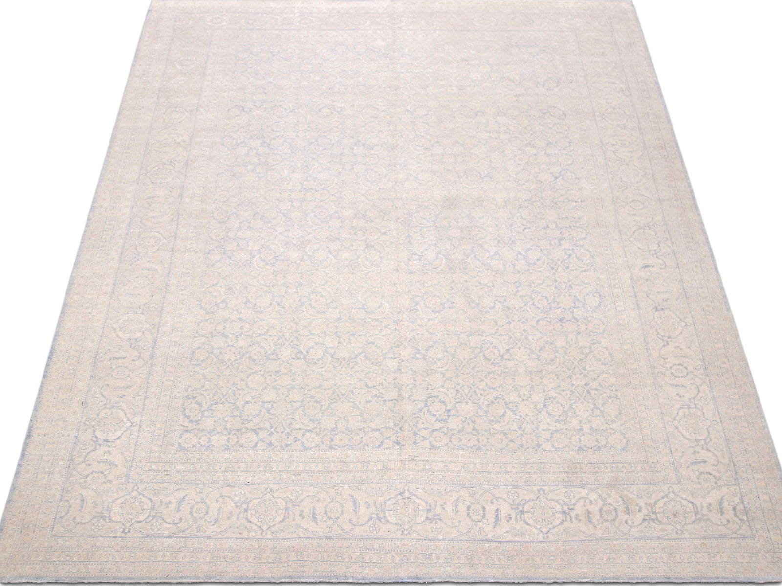 Semi Antique Persian Tabriz Rug - 9'6" x 12'7" - 210346