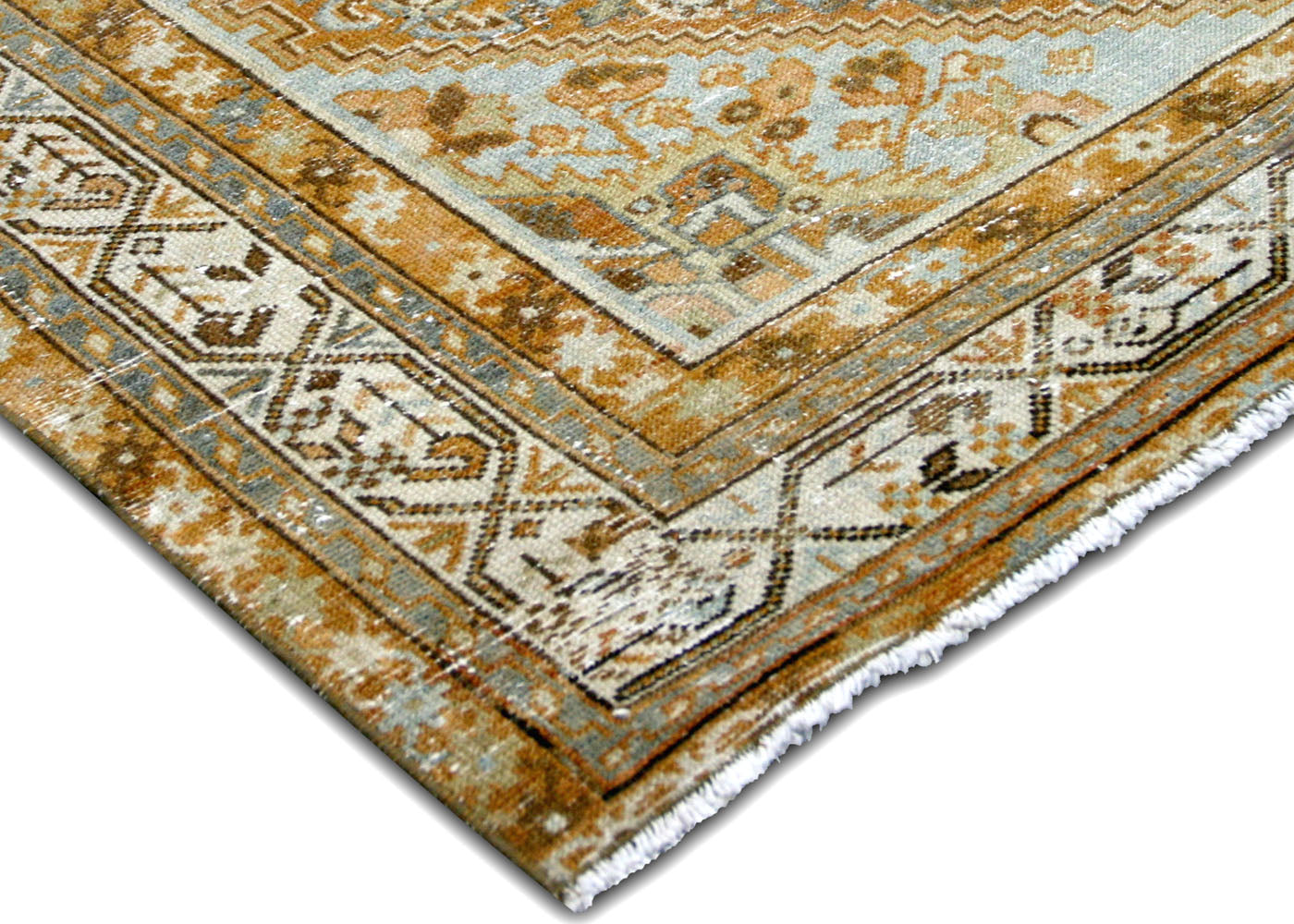 Semi Antique Persian Melayer Rug - 5' x 6'9" - 210348