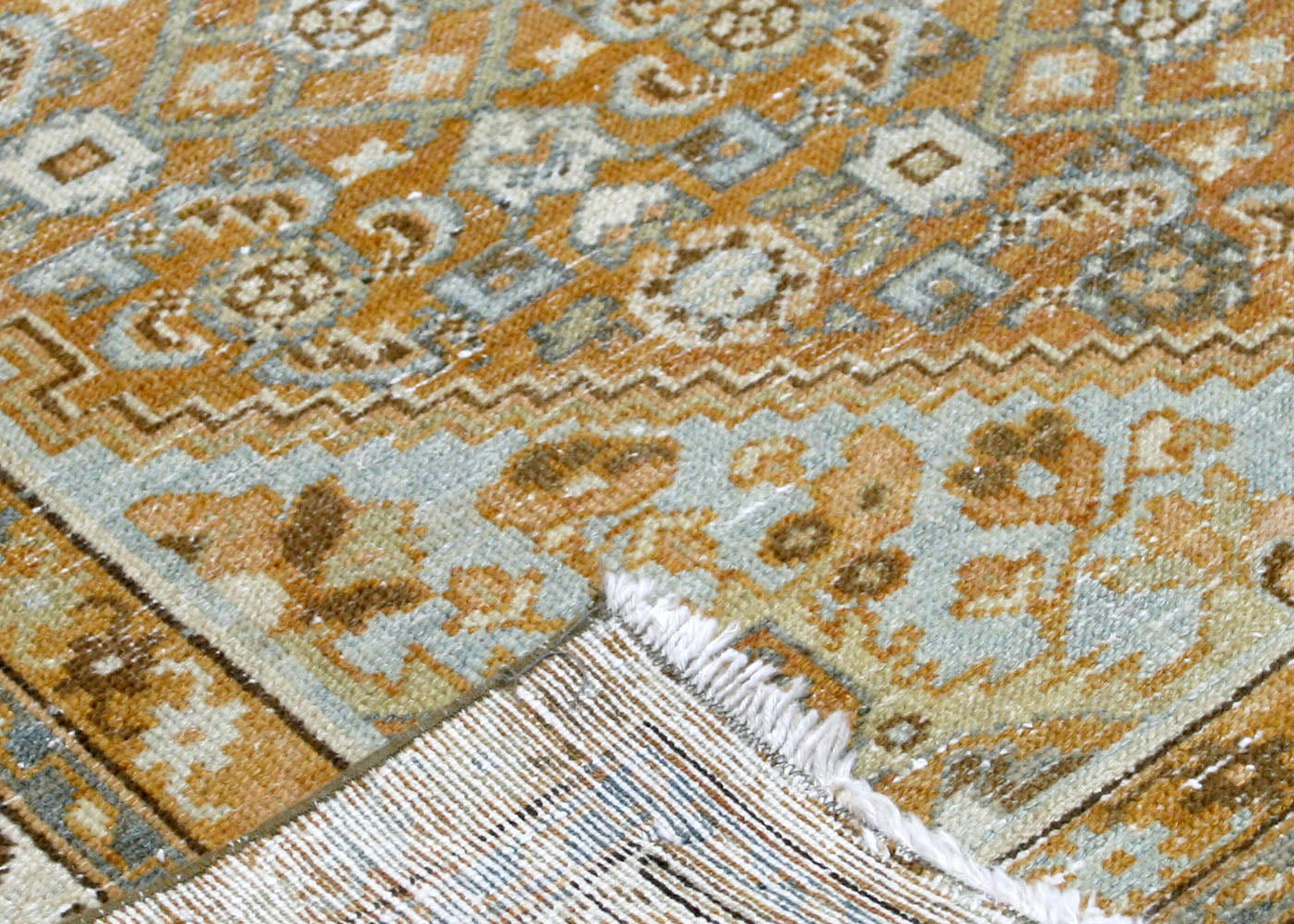 Semi Antique Persian Melayer Rug - 5' x 6'9" - 210348