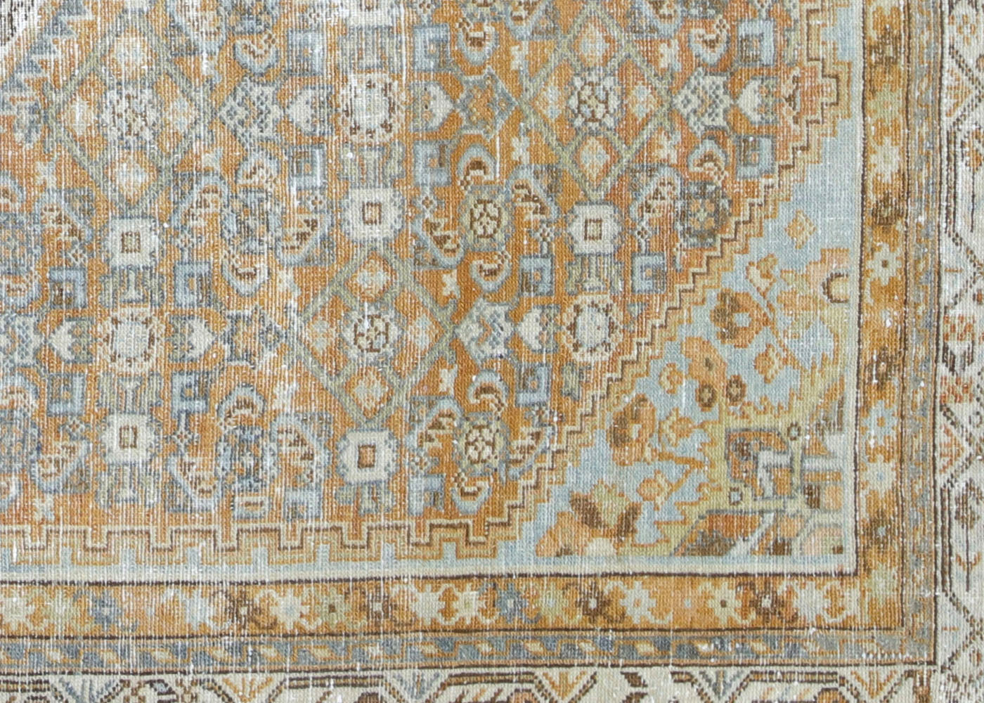 Semi Antique Persian Melayer Rug - 5' x 6'9" - 210348