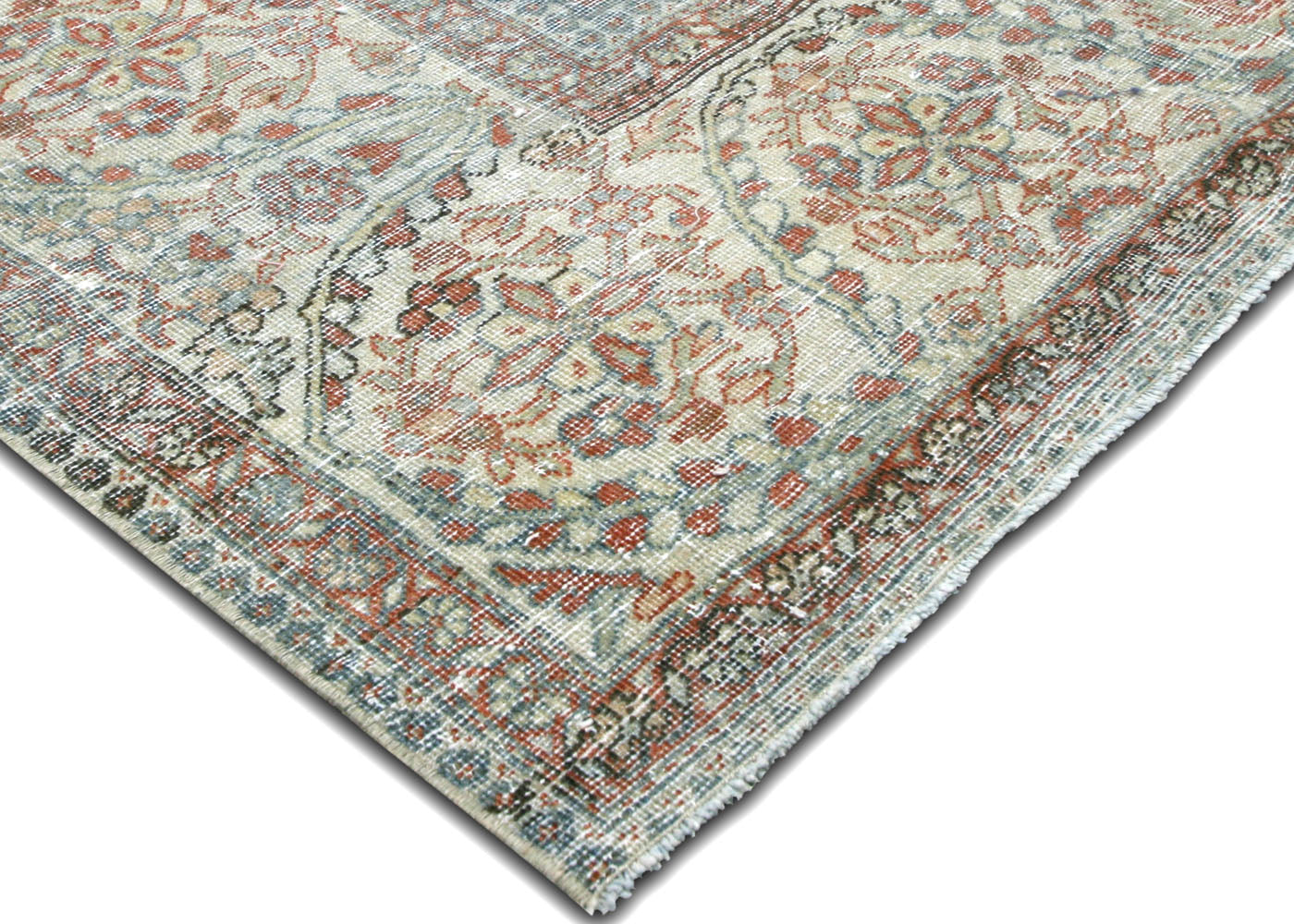 Semi Antique Persian Melayer Rug - 9'11" x 16'9" - 210349